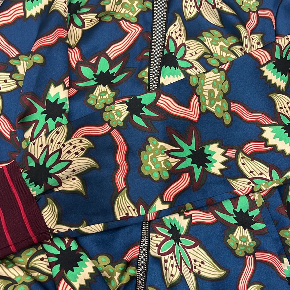 Scotch and Soda Silk bomber style jacket with pockets